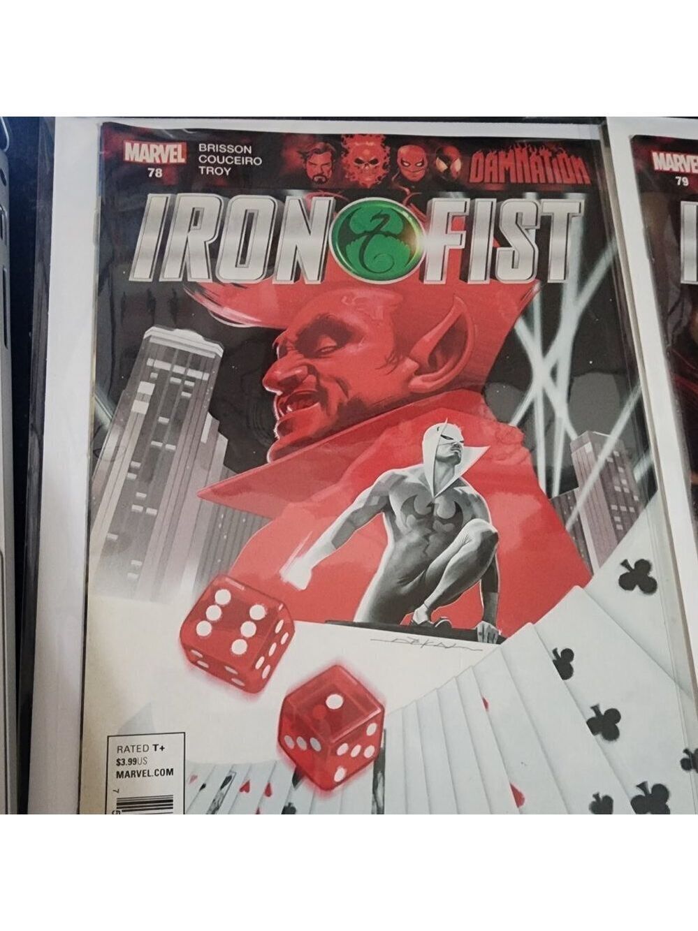 Pre Owned Marvel Iron fist Comic Book Volume 78